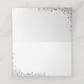 Silver Cross Glitzer Lila Erste Heilige Kommune Platzkarte (Innenseite Aufgefaltet)