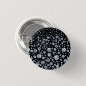 Silver Crystal Metallic Black Button (Vorne & Hinten)