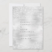 Silver Crystal Ridge Piazza della Riforma Einladung (Vorderseite)