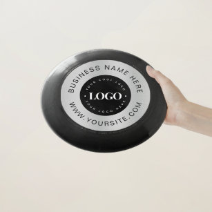 Silver Custom Logo Text Company - Markenbezeichnun Wham-O Frisbee