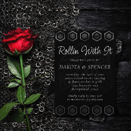 Silver D20 Crit | PnP Role Player Dice Probe Einladung