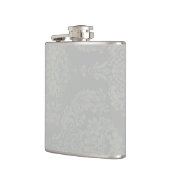 Silver Damask Lady Hip Flask Flachmann (Links)