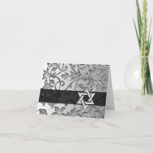 Silver Damask Silver Star von David Danke (Vorderseite)