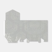 Silver Damask Wedding Gefälligkeitsboxen Geschenkschachtel (Ungefaltet)