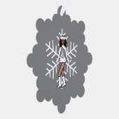 Silver Dancer Ornament Karte (Rechts)