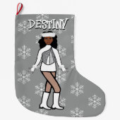 Silver Dancer Weihnachts-Strumpf Großer Weihnachtsstrumpf (Vorderseite)