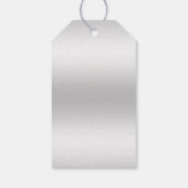 Silver Decoration Wedding Geschenkanhänger (Rückseite)