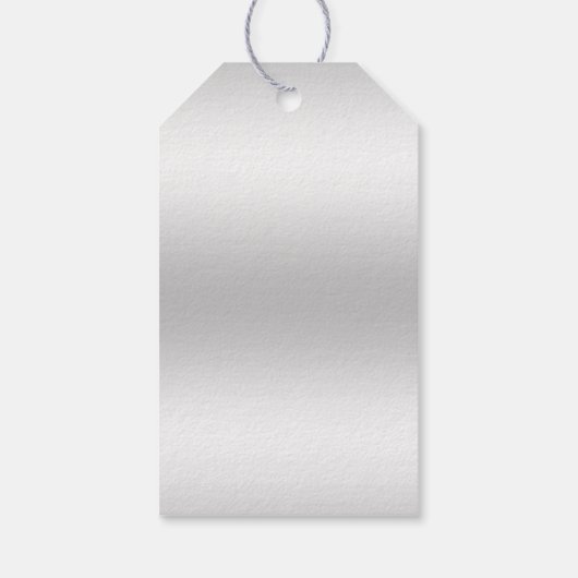 Silver Decoration Wedding Geschenkanhänger (Rückseite)