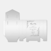 Silver Decoration Wedding Geschenkschachtel (Ungefaltet)