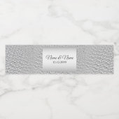 Silver Decorative Water Flasche Etikett (Einzelnes Label)