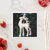 Silver Deer Serviette (Beispiel)