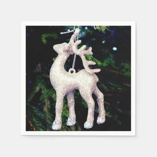 Silver Deer Serviette (Vorderseite)