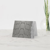 Silver-Design-Notecards Dankeskarte (Vorderseite)