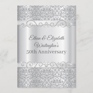 Silver Diamond 50 Jahre Einladung