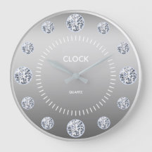 Silver Diamond Dial Individuelle Name