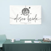 Silver Disco Ball Disco Bridge Brautparty Banner (Messeveranstaltung)