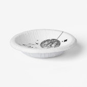 Silver Disco Ball Last Disco Junggeselinnen-Abschi Pappteller (Gewinkelt)