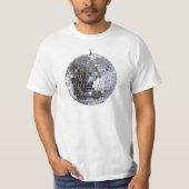 Silver Disco Ball T-Shirt (Vorderseite)