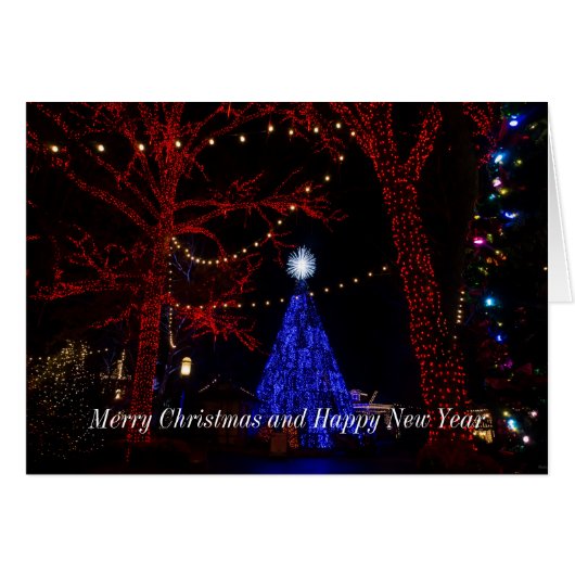 Silver Dollar City Weihnachtskarte (Vorderseite (Horizontal))