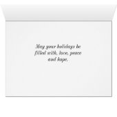 Silver Dollar City Weihnachtskarte (Innenansicht Horizontal (Unten))