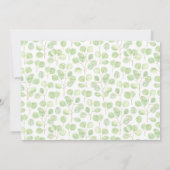 Silver Dollar Eukalyptus & Branches - Rett des Dat Save The Date (Rückseite)