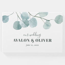 Silver Dollar Eukalyptus Wedding Gästebuch