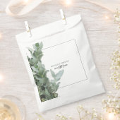 Silver Dollar Eukalyptus Wedding Geschenktütchen (Ausgeschnitten)