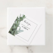 Silver Dollar Eukalyptus Wedding Gift Geschenkanhänger (Beispiel)