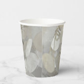 Silver Dollar Lunaria 25 Jahre Elegant Pappbecher (Rechts)