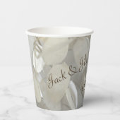 Silver Dollar Lunaria 25 Jahre Elegant Pappbecher (Vorderseite)