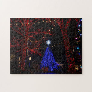 Silver Dollar Weihnachten in der Stadt Puzzle