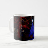 Silver Dollar Weihnachtskaffee Tasse (Vorderseite Links)