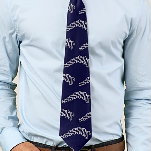 Silver Dollar Zeichen Symbol schwarz Krawatte