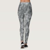 Silver Dots Disco Leggings (Rückseite)
