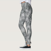 Silver Dots Disco Leggings (Links)