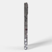 Silver Dots Phone Case (Rückseite / Rechts)