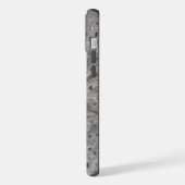 Silver Dots Phone Case iPhone Hülle (Linke Seite)