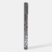 Silver Dots Phone Case iPhone Hülle (Rechte Seite)