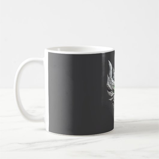 Silver Dragon Emblem Kaffeetasse (Links)