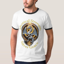 Silver Dragon Mystical Stärke Silver Grace T-Shirt