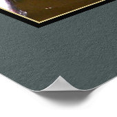 Silver Dragonfly Poster (Ecke)