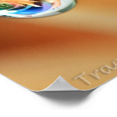 Silver Drops Poster (Ecke)