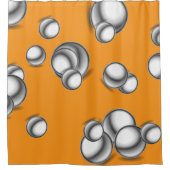 SILVER DROPS RUG! DUSCHVORHANG (Vorderseite)