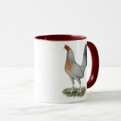 Silver Duckwing Game Hen Tasse (VorderseiteRechts)