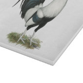 Silver Duckwing Gamecock Schneidebrett (Ecke)