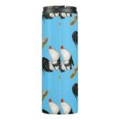 Silver Duckwing Gamecock Thermosbecher (Rückseite)