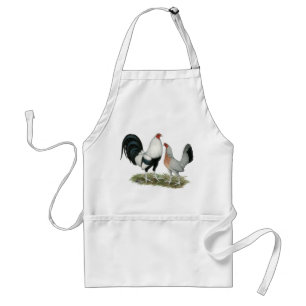 Silver Duckwing Gamefowl Schürze