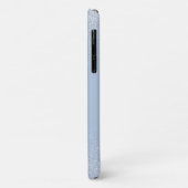 Silver Dust und Silver Blue Phone Case (Hinten/Links)