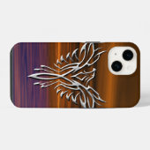 Silver Eagle iPhone Hülle (Rückseite (Horizontal))