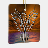 Silver Eagle Keramikornament (Rechts)
